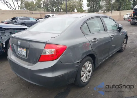 2012 Honda Civic Lx из США, поврежденный, VIN 19XFB2F51CE352504